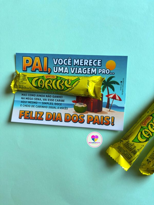 Cartões Dia dos Pais - Caribe - Educativamente - Imagem 8
