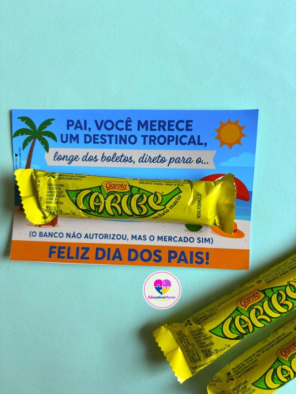 Cartões Dia dos Pais - Caribe - Educativamente - Imagem 5